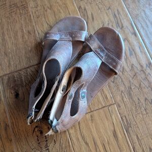 Bed Stu Brown Leather Women's Sandals